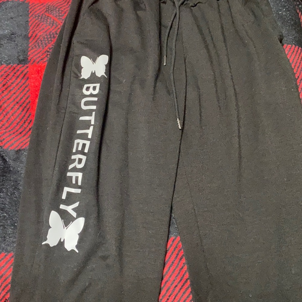butterfly sweatpants